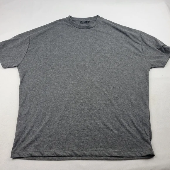 NWOT Asos oversized tapered charcoal crew neck tshirt - Picture 4 of 7